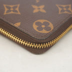 Louis Vuitton Wallet Monogram Portefeuille Clemence Brown Rose Ballerine — view 7