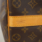Louis Vuitton Boston Bag Monogram Keepall Bandouliere 50 Brown — view 5
