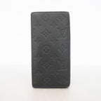 Louis Vuitton Wallet Monogram Shadow Portefeuille Brazza Black — view 7