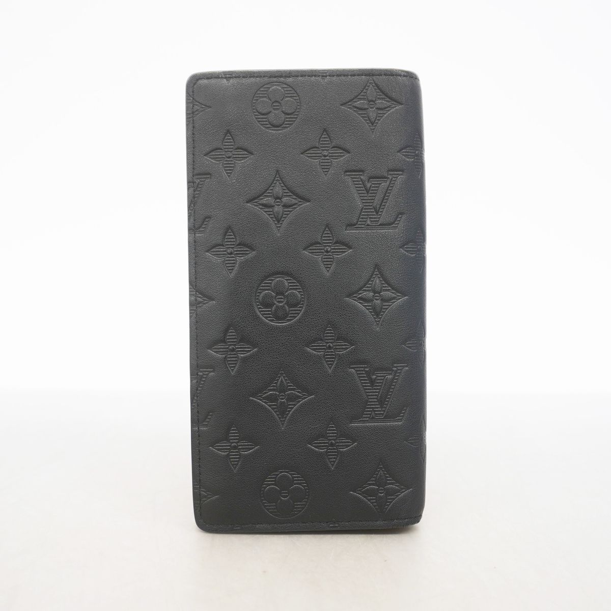 Louis Vuitton Wallet Monogram Shadow Portefeuille Brazza Black — view 7