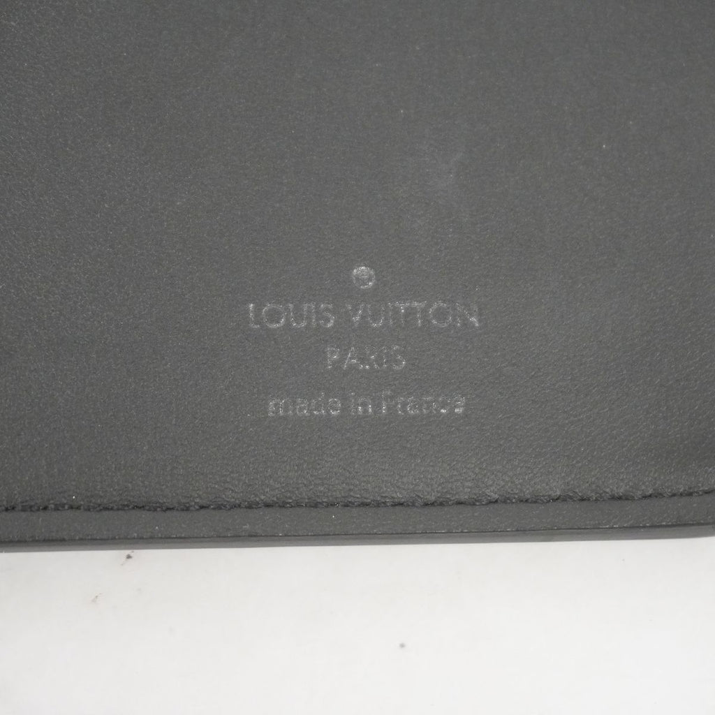 Louis Vuitton Wallet Monogram Shadow Portefeuille Brazza Black — view 4