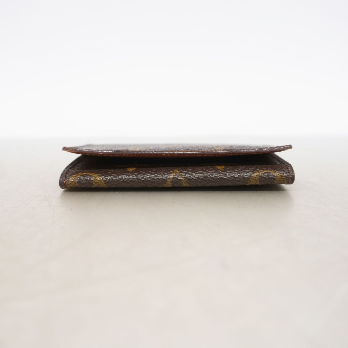 Louis Vuitton Business Card Case Monogram Envelope Holder Brown — view 2