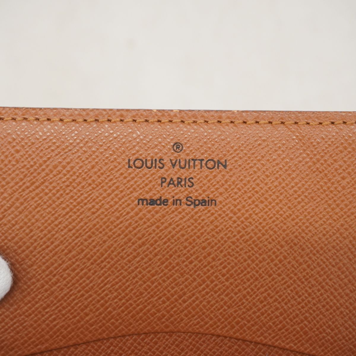 Louis Vuitton Business Card Case Monogram Envelope Holder Brown — view 4