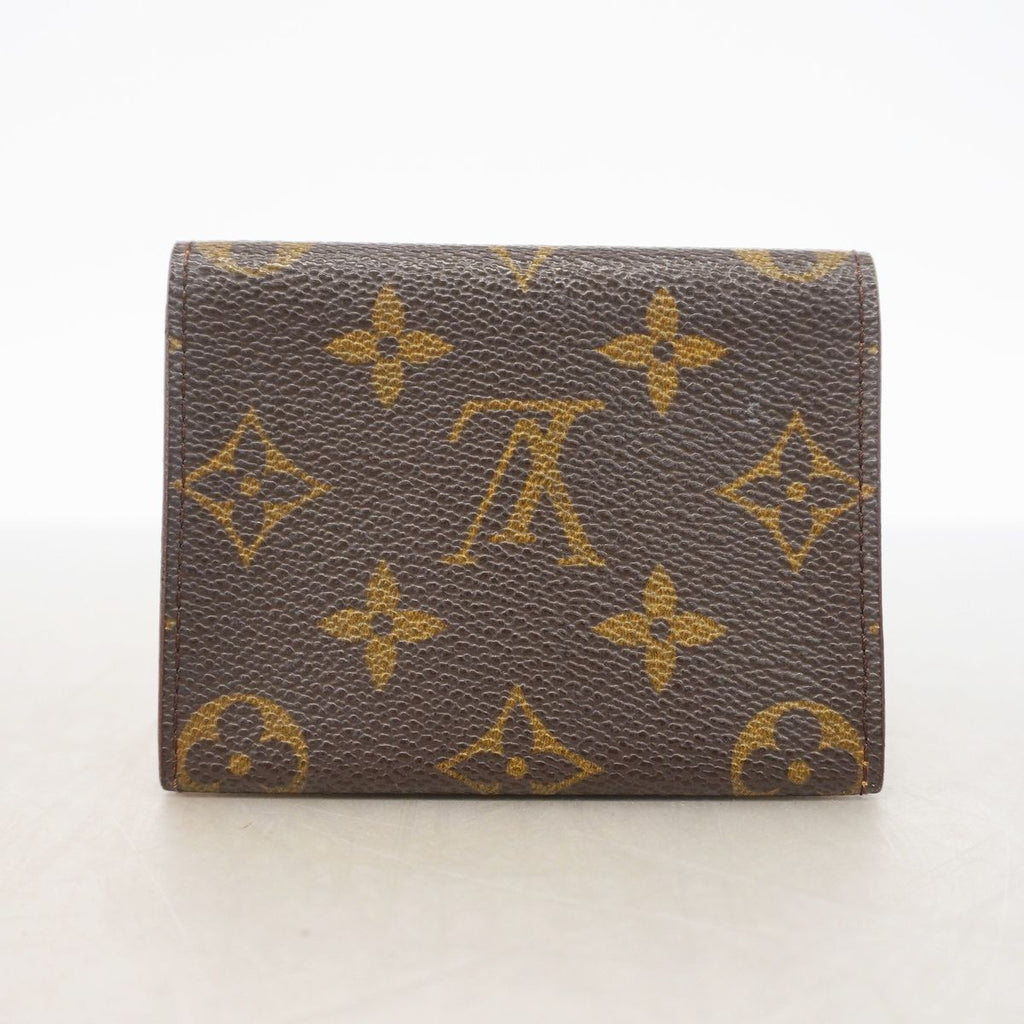 Louis Vuitton Business Card Case Monogram Envelope Holder Brown — view 8