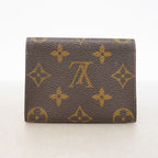 Louis Vuitton Business Card Case Monogram Envelope Holder Brown — view 8