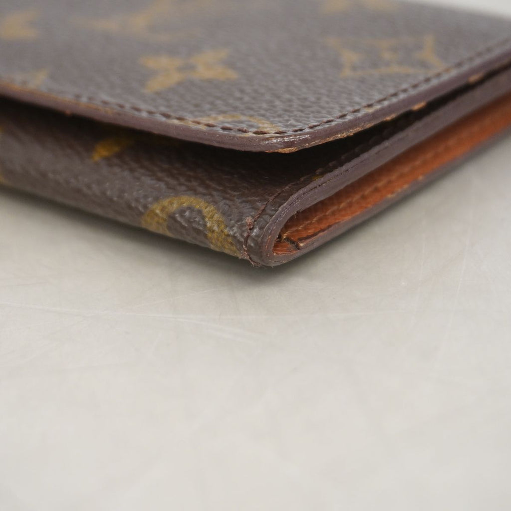 Louis Vuitton Business Card Case Monogram Envelope Holder Brown — view 5