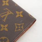 Louis Vuitton Business Card Case Monogram Envelope Holder Brown — view 7