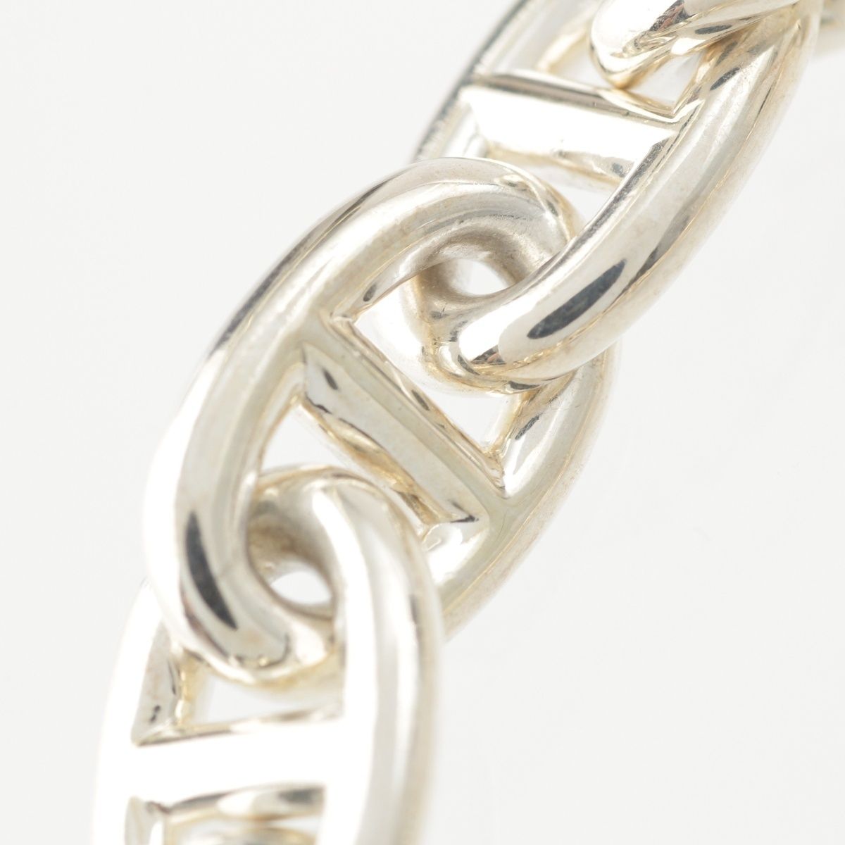 Hermes Chaine D'ancre MM 17 Links Bracelet Silver 18 — view 4