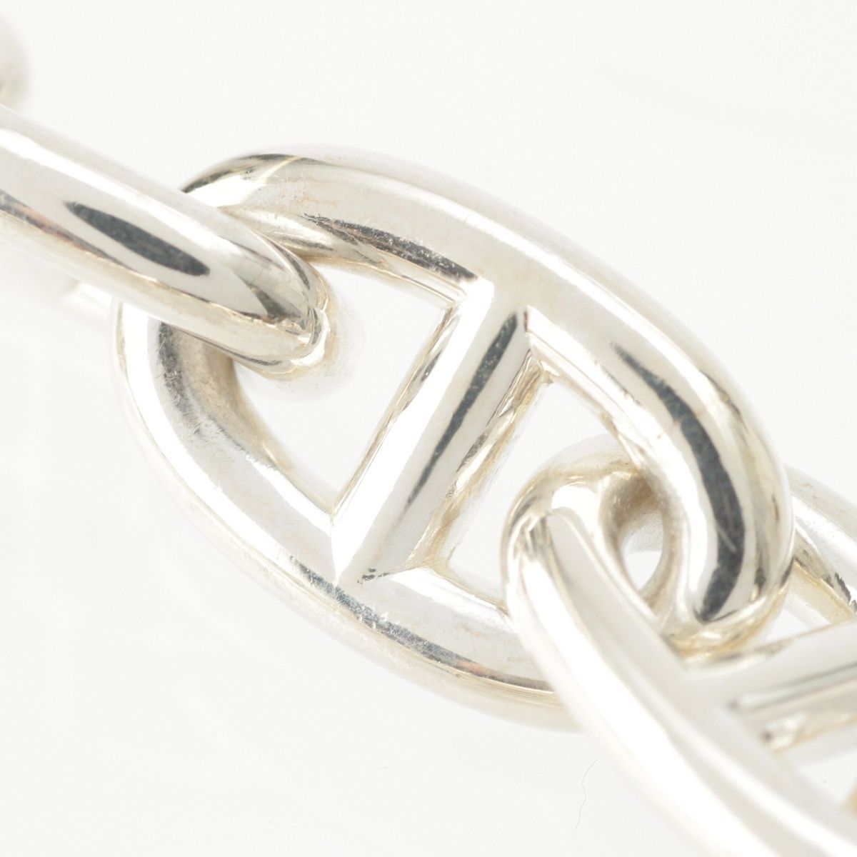 Hermes Chaine D'ancre MM 17 Links Bracelet Silver 18 — view 3