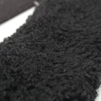Fendi Strap You Canvas Fleece Shoulder Black White — view 7
