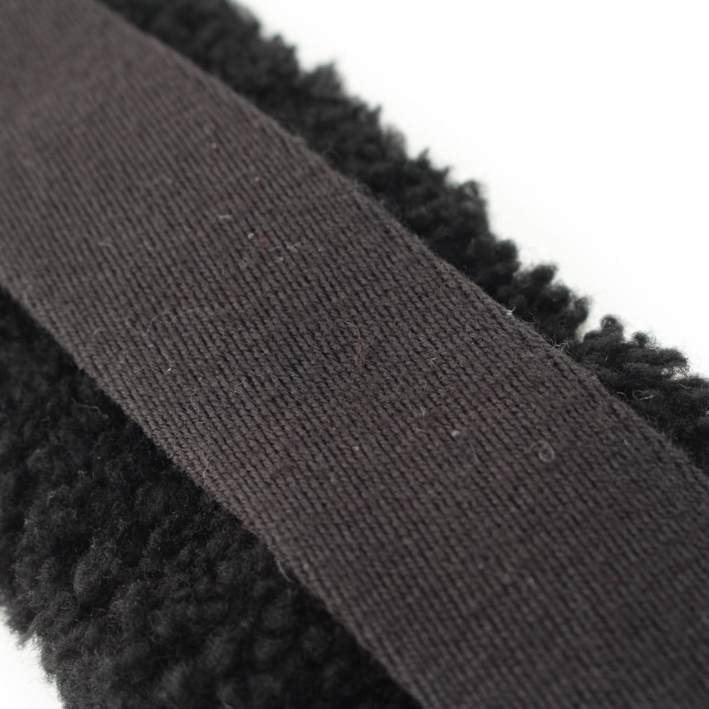 Fendi Strap You Canvas Fleece Shoulder Black White — view 6