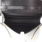 Saint Laurent Paris Manhattan Leather Shoulder Bag Black — view 7