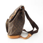 Louis Vuitton Montsouris GM Monogram Backpack Brown — view 3