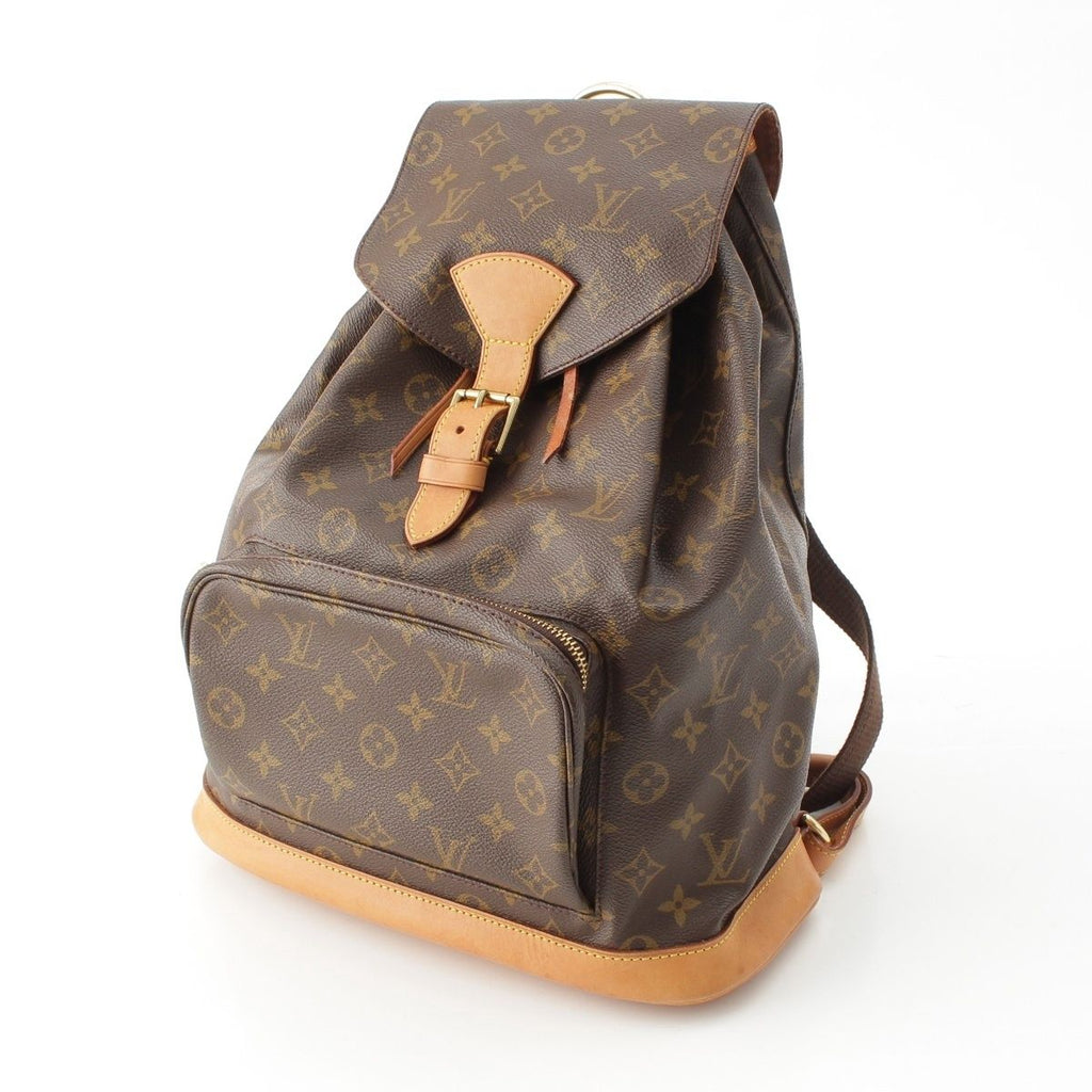Louis Vuitton Montsouris GM Monogram Backpack Brown — view 2