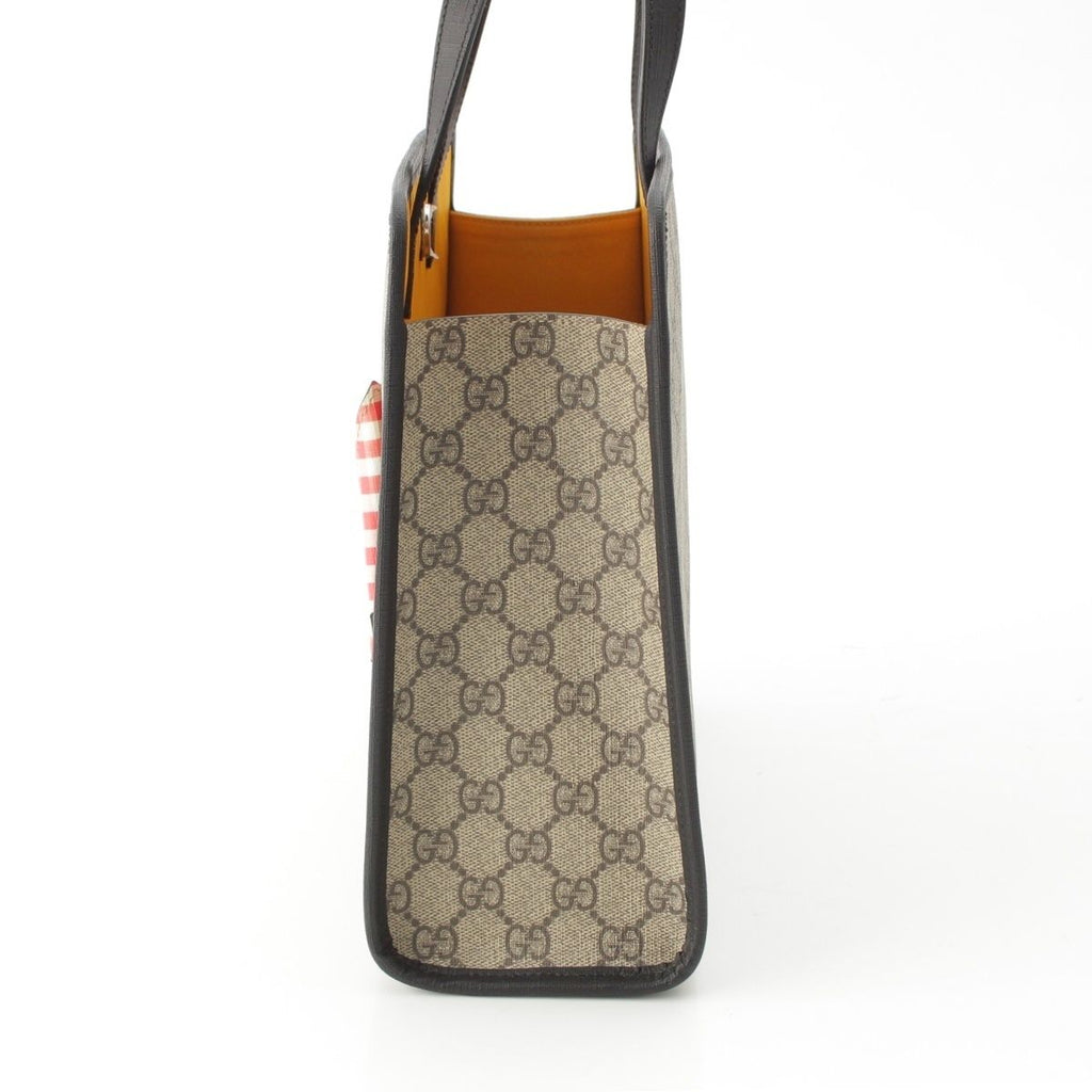 Gucci Chilled Lens GG Supreme Chick Tote Bag Beige — view 3
