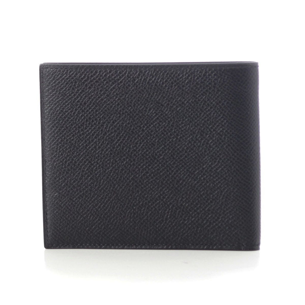 Hermes MC2 Epsom Copernicus Compact Bifold Wallet Black
