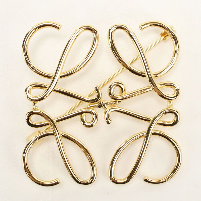 Loewe Anagram 111.25.020 Brooch Metal — view 2