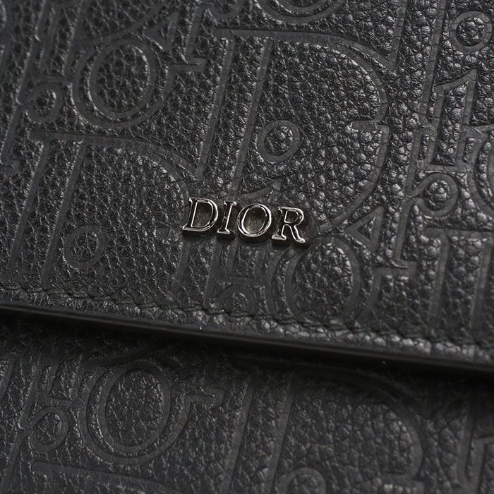 Dior Long Flap Wallet Gravity Bifold Calfskin — view 5