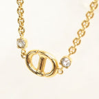 Dior Necklace Metal Gold — view 2