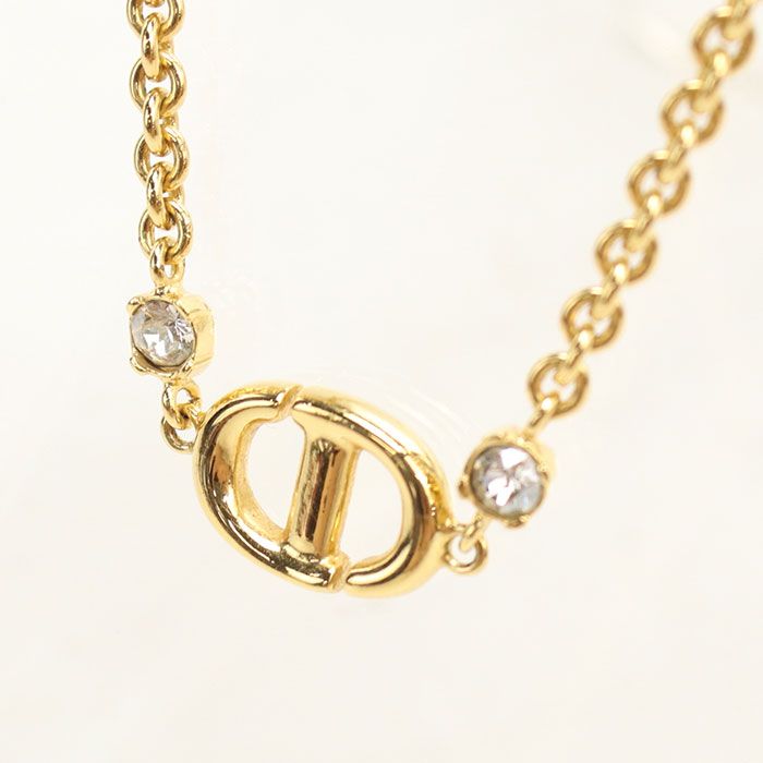 Dior Necklace Metal Gold — view 2