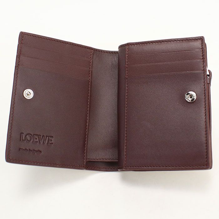 Loewe Compact Wallet Puzzle Bifold Calfskin — view 3