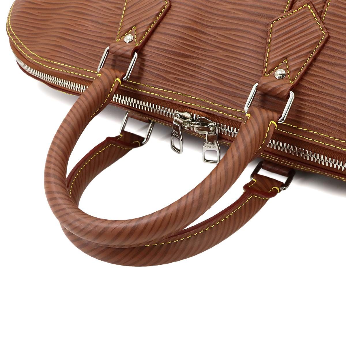 Louis Vuitton Epi XL Alma Travel GM 2-Way Bag Cognac — view 6