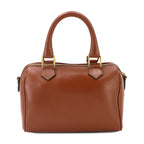 Celine Cuill Triomphe Small Boston 2-Way Bag Leather Brown — view 2