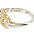 Hermes Chaine D'ancre Ring Silver Gold — view 5