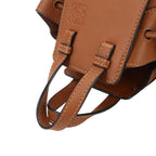 Loewe Hammock Drawstring Mini 2-Way Bag Leather Brown — view 5