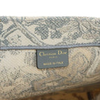 Dior Book Tote Bag Large Toile de Jouy Canvas Ecru Gray — view 7