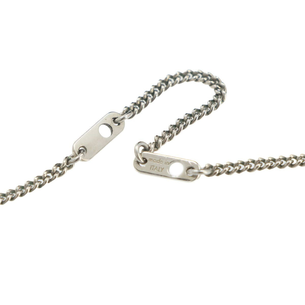 Louis Vuitton Monogram Eclipse Collier Charm Necklace Black Gray Silver Charms — view 5
