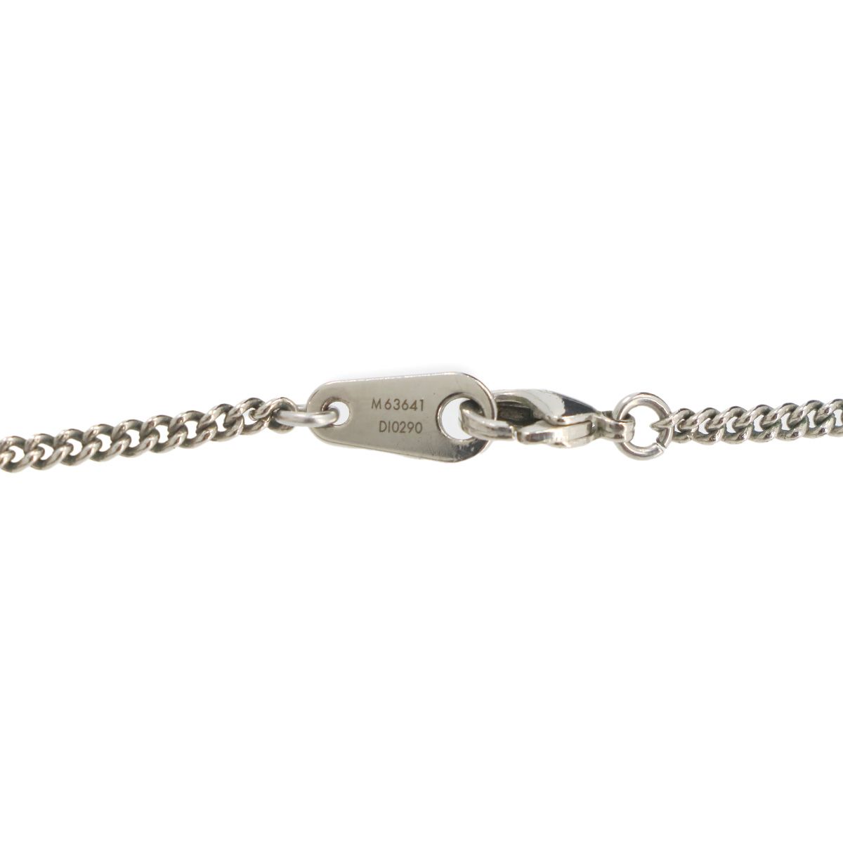 Louis Vuitton Monogram Eclipse Collier Charm Necklace Black Gray Silver Charms — view 4