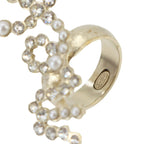 Chanel Logo Ring Set Rhinestone Gold — view 7