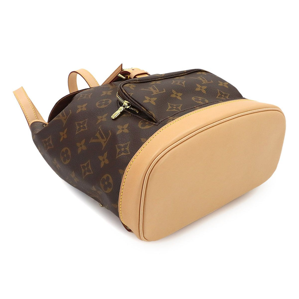 Louis Vuitton Monogram Montsouris MM Backpack Brown — view 5