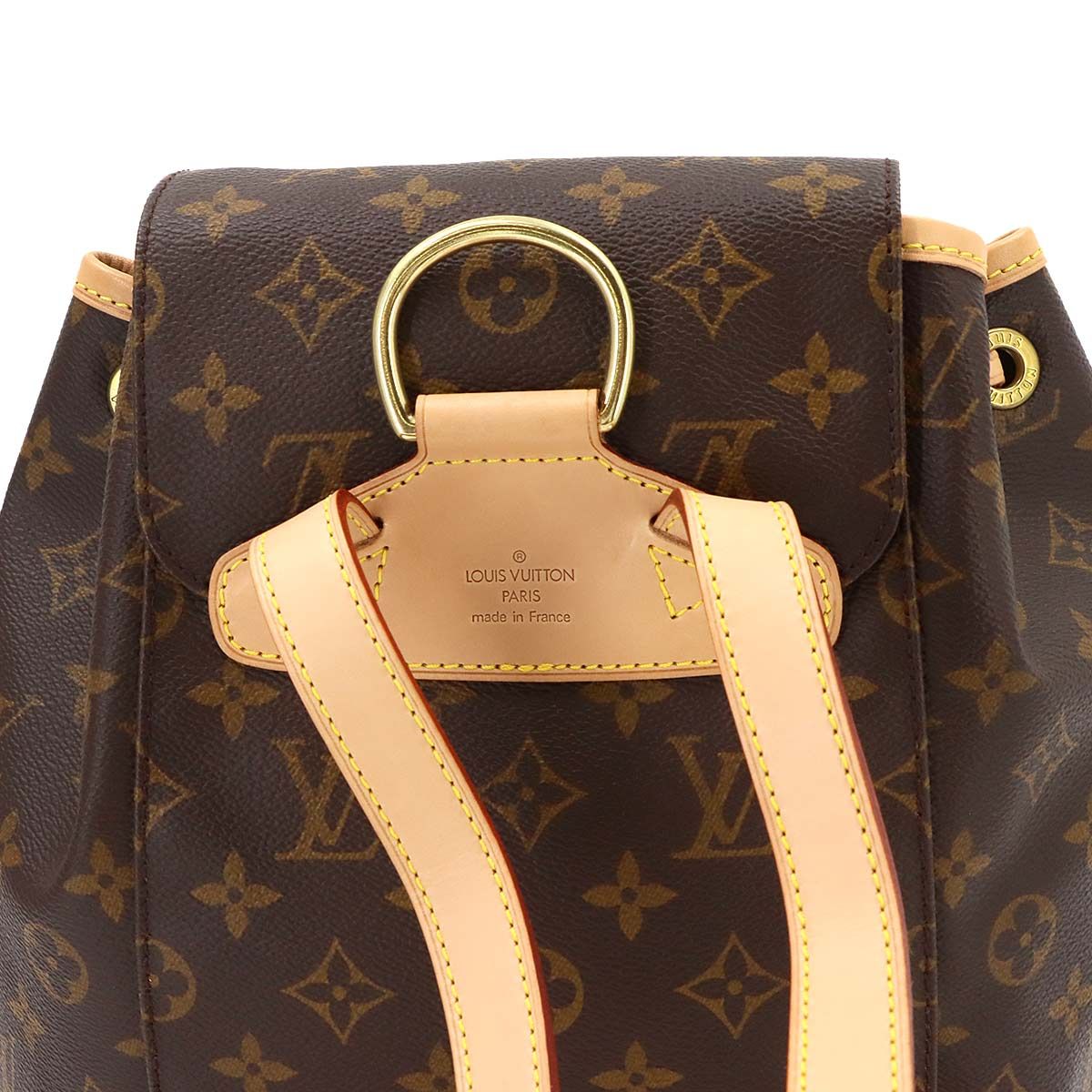 Louis Vuitton Monogram Montsouris MM Backpack Brown — view 7