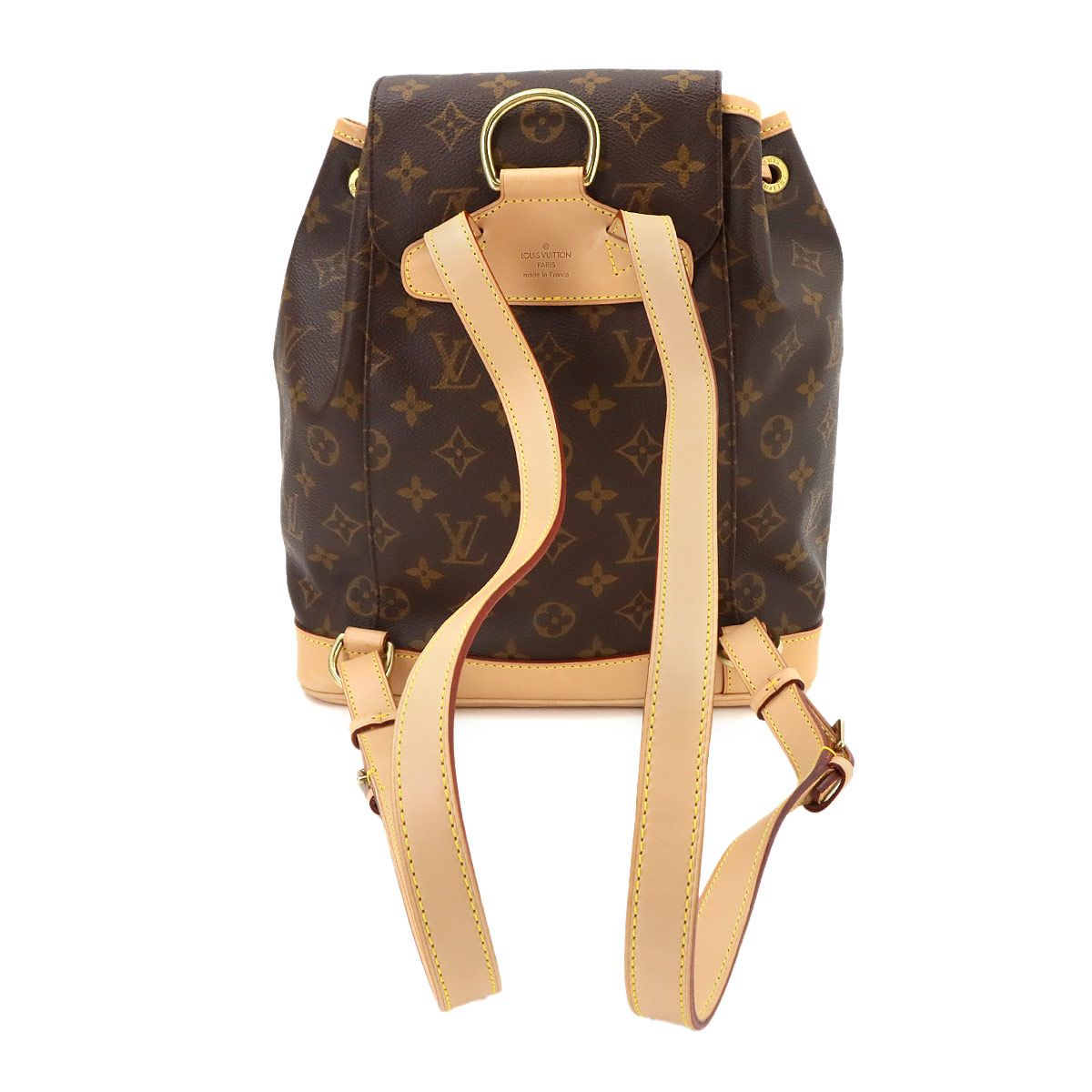 Louis Vuitton Monogram Montsouris MM Backpack Brown — view 3