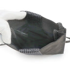 Hermes Her Line Pochette Shoulder Bag Canvas Gray Herline — view 6