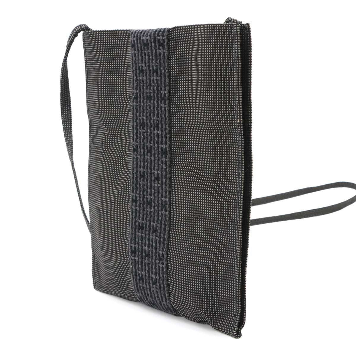 Hermes Her Line Pochette Shoulder Bag Canvas Gray Herline — view 3