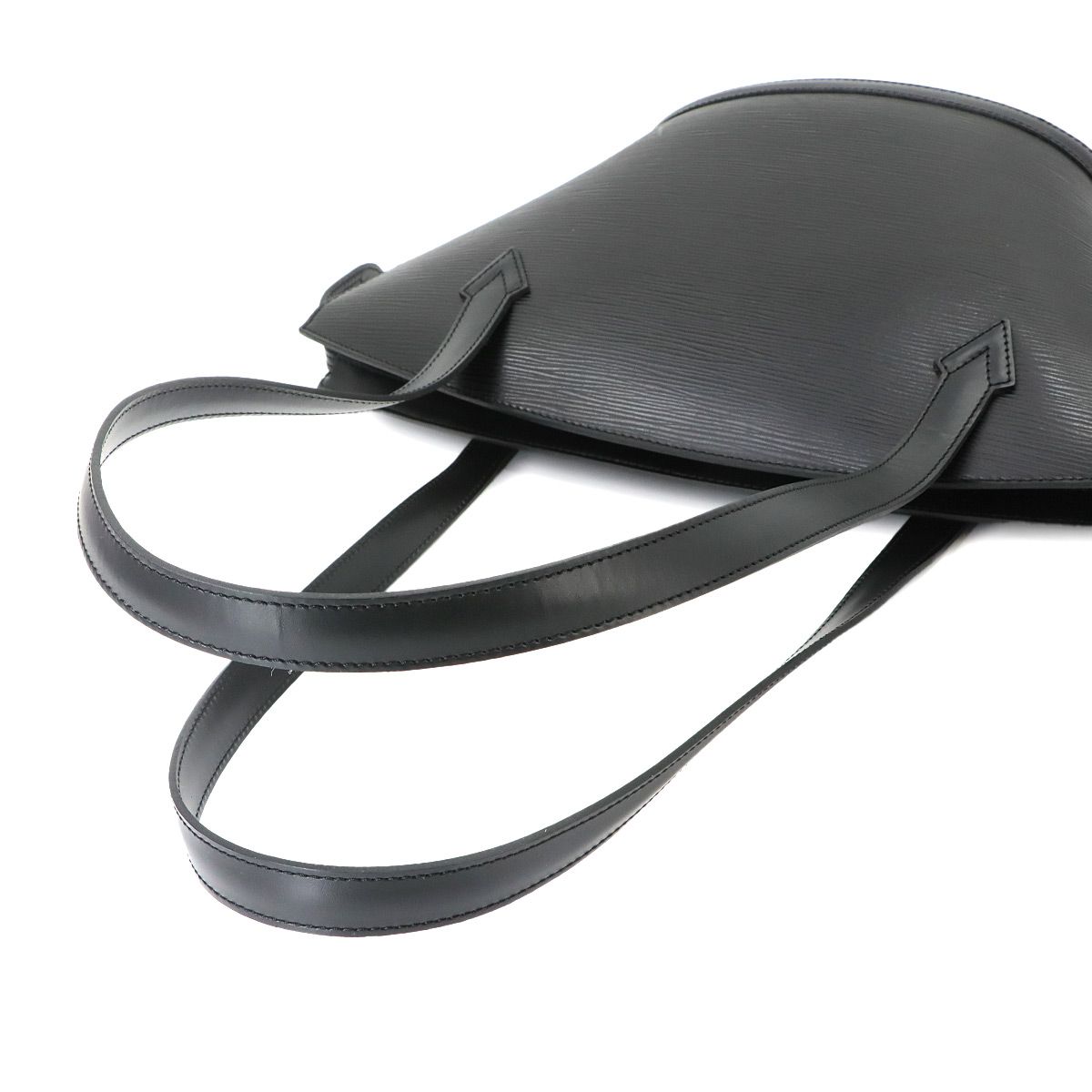 Louis Vuitton Epi Saint Jacques Poignet Long Shoulder Bag Leather Noir — view 5