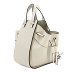 Loewe Hammock Drawstring Mini 2-Way Bag Leather White — view 3