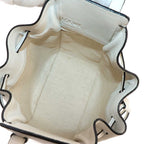 Loewe Hammock Drawstring Mini 2-Way Bag Leather White — view 6