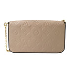Louis Vuitton Monogram Empreinte Pochette Felicie Chain Wallet Leather — view 3