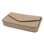 Louis Vuitton Monogram Empreinte Pochette Felicie Chain Wallet Leather — view 5