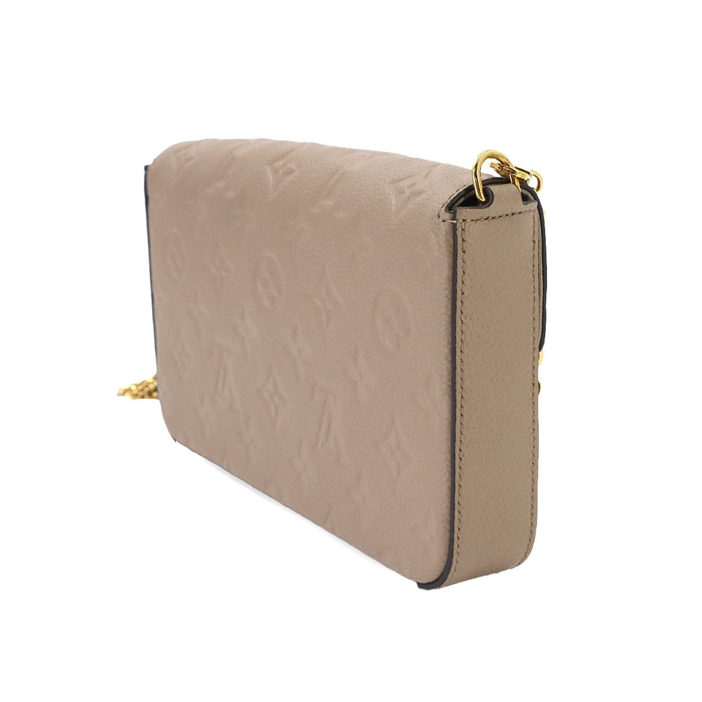 Louis Vuitton Monogram Empreinte Pochette Felicie Chain Wallet Leather — view 4