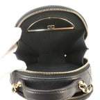 Chanel Quilted Small Vanity 2-Way Chain Shoulder Bag Caviar Leather Black — view 7