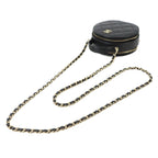 Chanel Quilted Small Vanity 2-Way Chain Shoulder Bag Caviar Leather Black — view 5