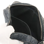 Dior Oblique Safari Shoulder Bag Canvas Leather Black — view 7