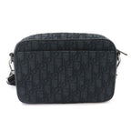 Dior Oblique Safari Shoulder Bag Canvas Leather Black — view 2