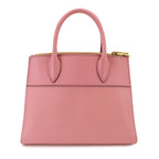 Prada Saffiano 2-Way Bag Leather Pink Gold — view 3