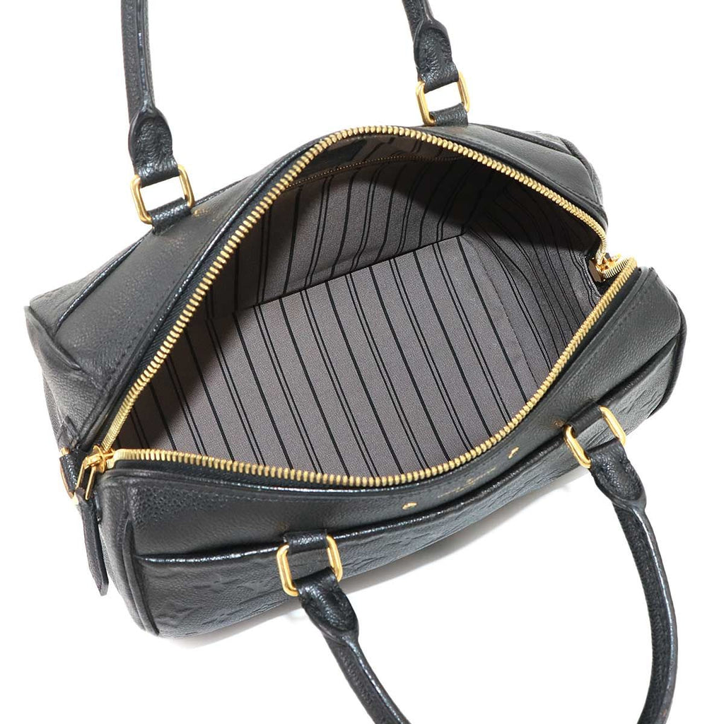 Louis Vuitton Monogram Empreinte Speedy Bandouliere 25 NM 2-Way Hand Bag — view 7